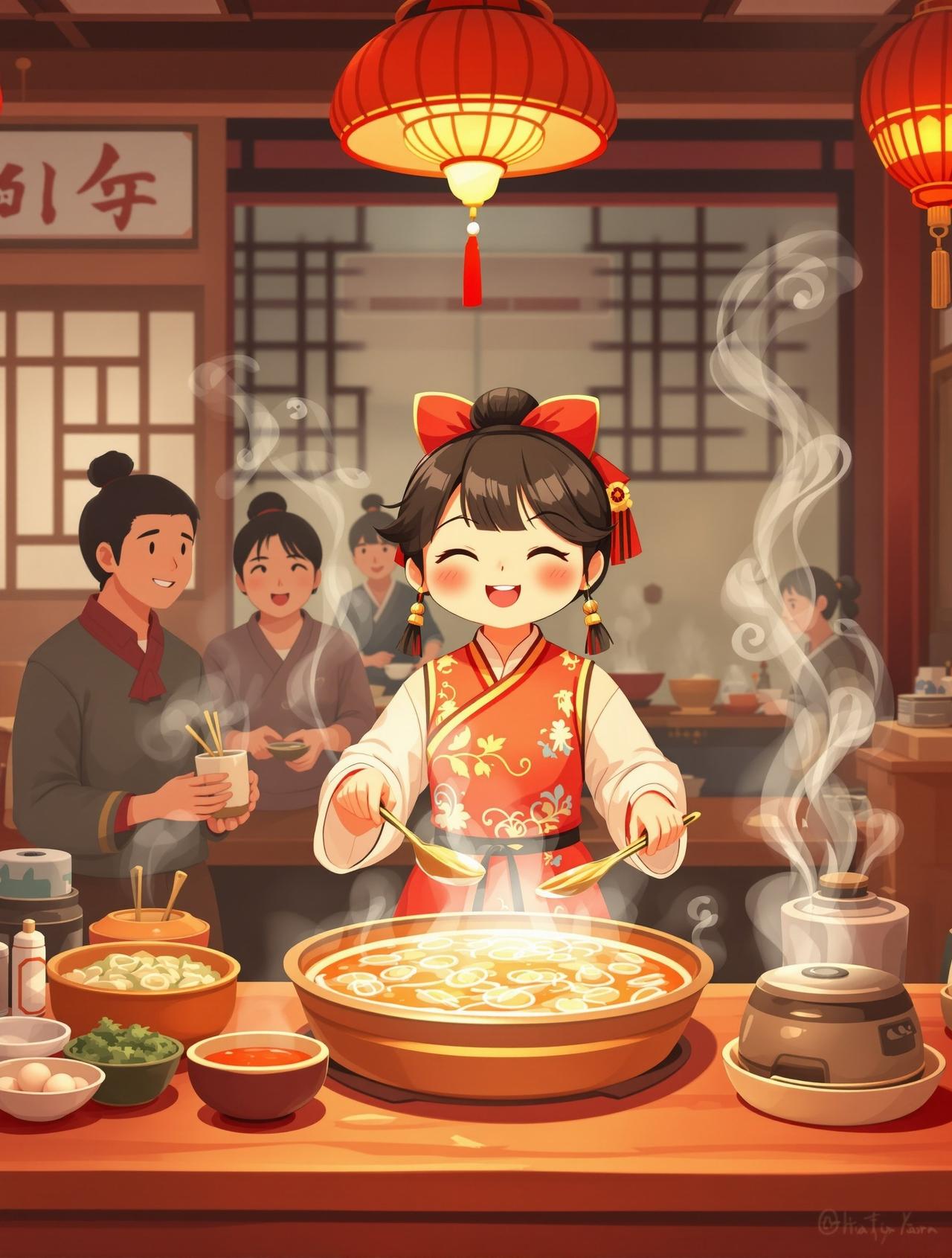 蕉果短剧 - 我在古代开火锅店